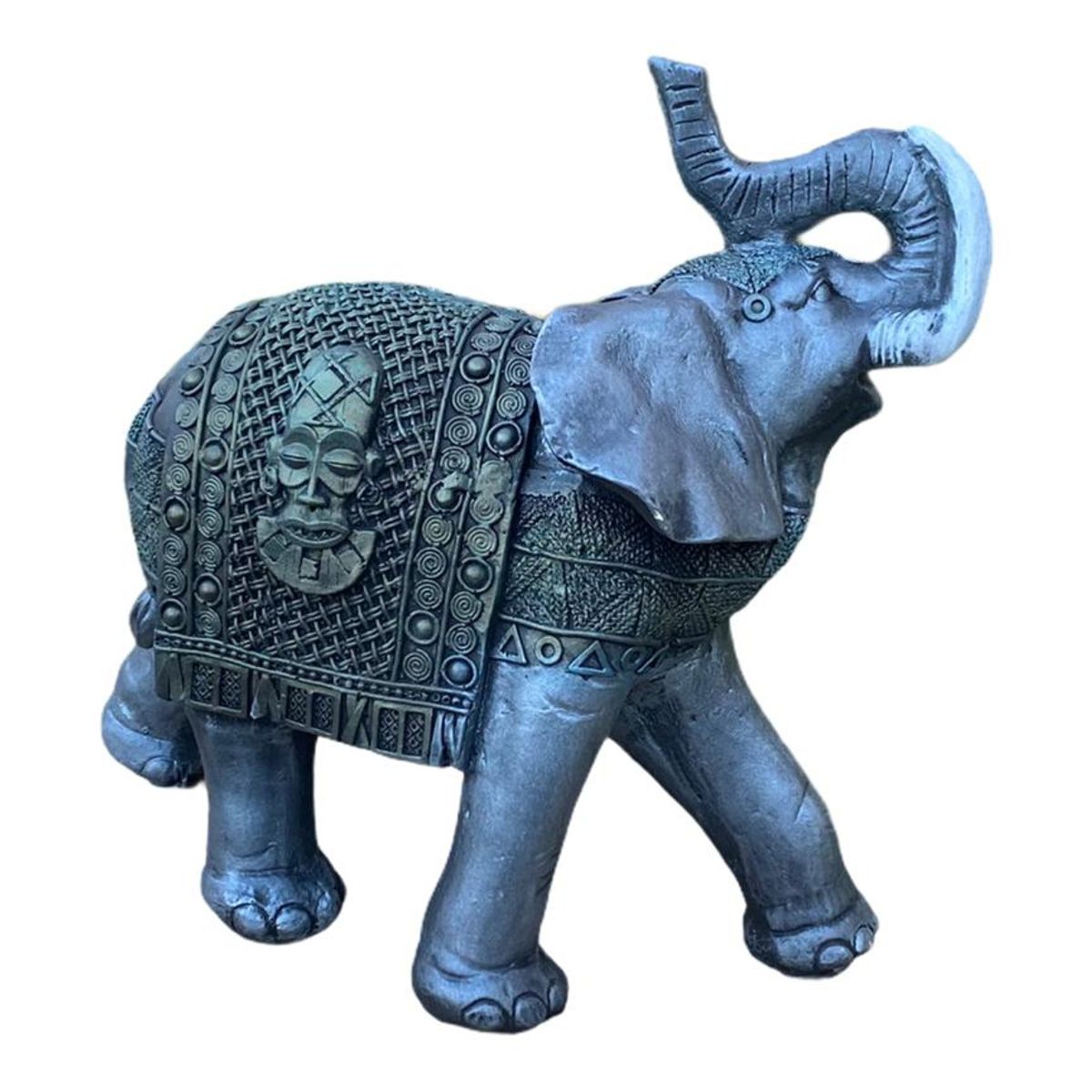 SAT NAM INSPIRES - Elefante Decorativo Silver 30 cm