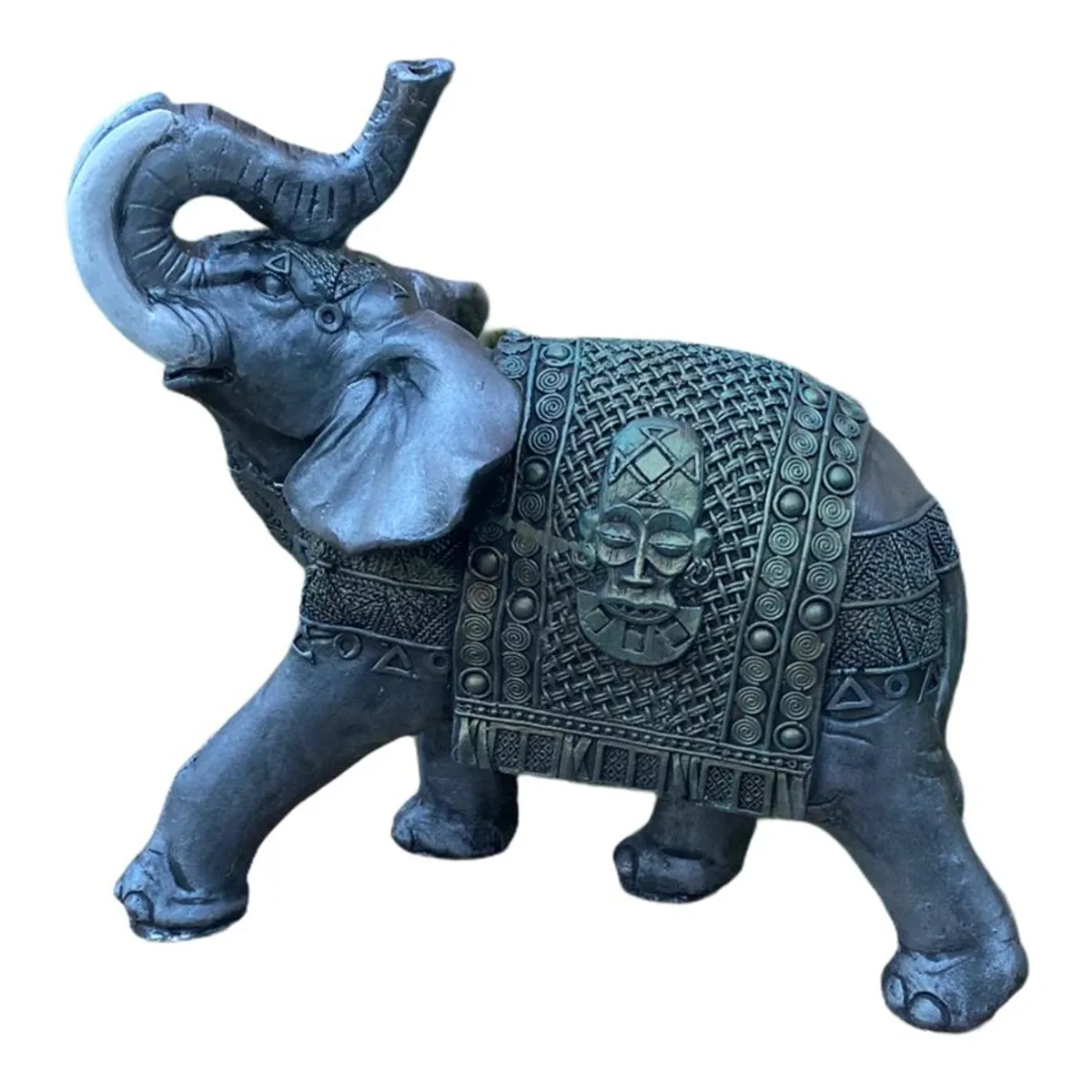 SAT NAM INSPIRES - Elefante Decorativo Silver 30 cm
