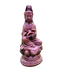 SAT NAM INSPIRES - Figura Madre Guan Yin Cobre 55 cm