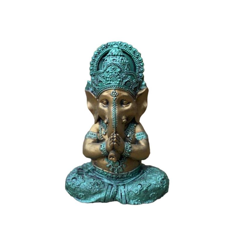 SAT NAM INSPIRES - Figura Ganesha pequeño Green Line