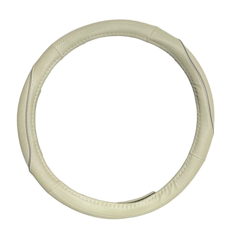 GENERICO - FUNDA CUBRE VOLANTE BEIGE 37-39CM GÉNERICO