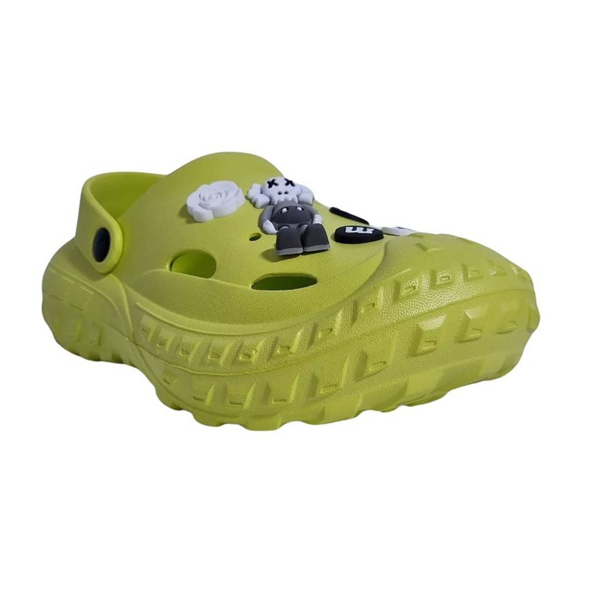 STRONG - Sandalias Zueco Plataforma Alta Mujer Para Uso Casual
