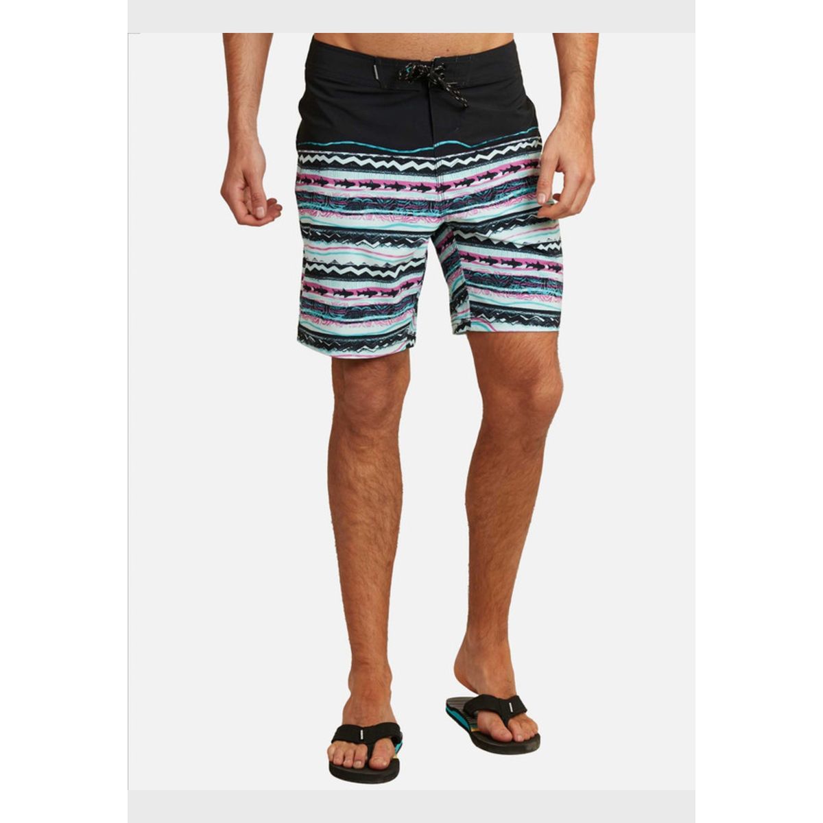 MAUI AND SONS - Traje De Baño Hawaiian Shark Vortex Multicolor Hombre MAUI AND SONS