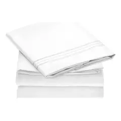 CASATUA - Sabana 1800 Hotel Ultra Suave + Funda Bordada Varias Medidas