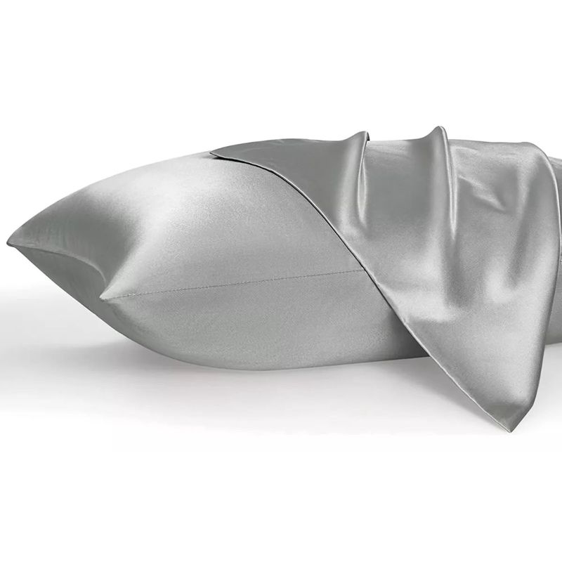 GENERICO - Set 2 Funda Almohada Satín Saten Tipo Seda 51x76cm Agregar
