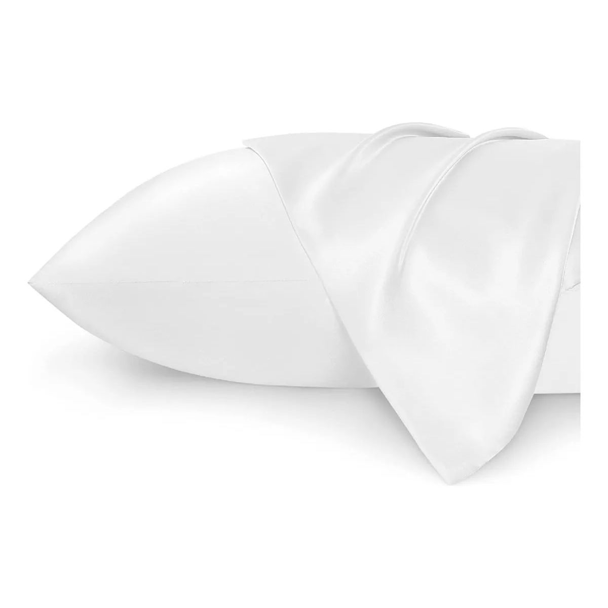 GENERICO - Set 2 Funda Almohada Satín Saten Tipo Seda 51x76cm