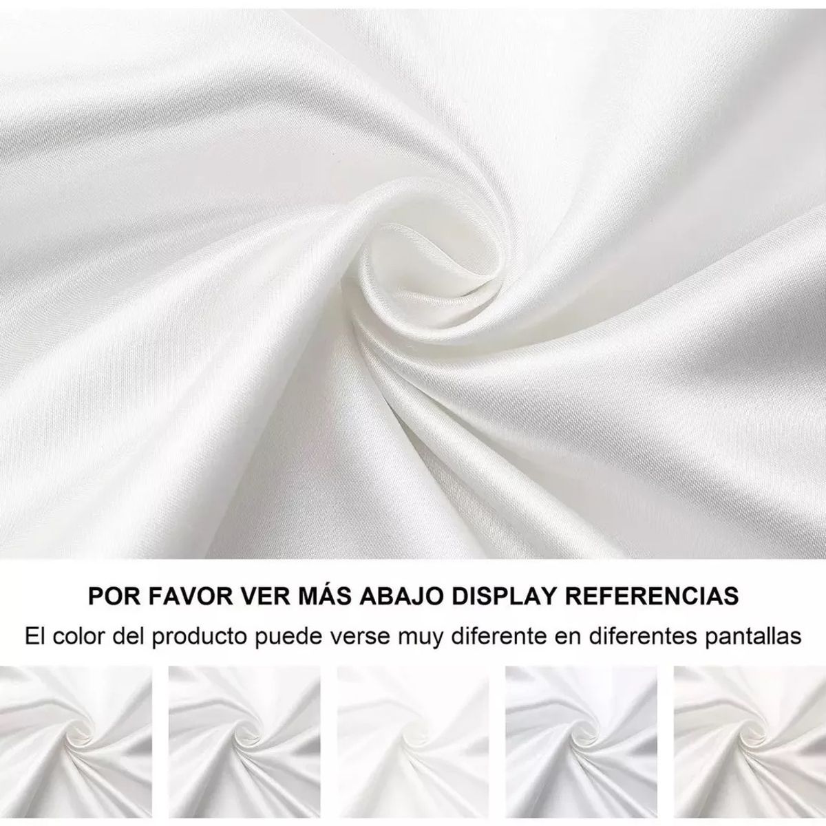 GENERICO - Set 2 Funda Almohada Satín Saten Tipo Seda 51x76cm