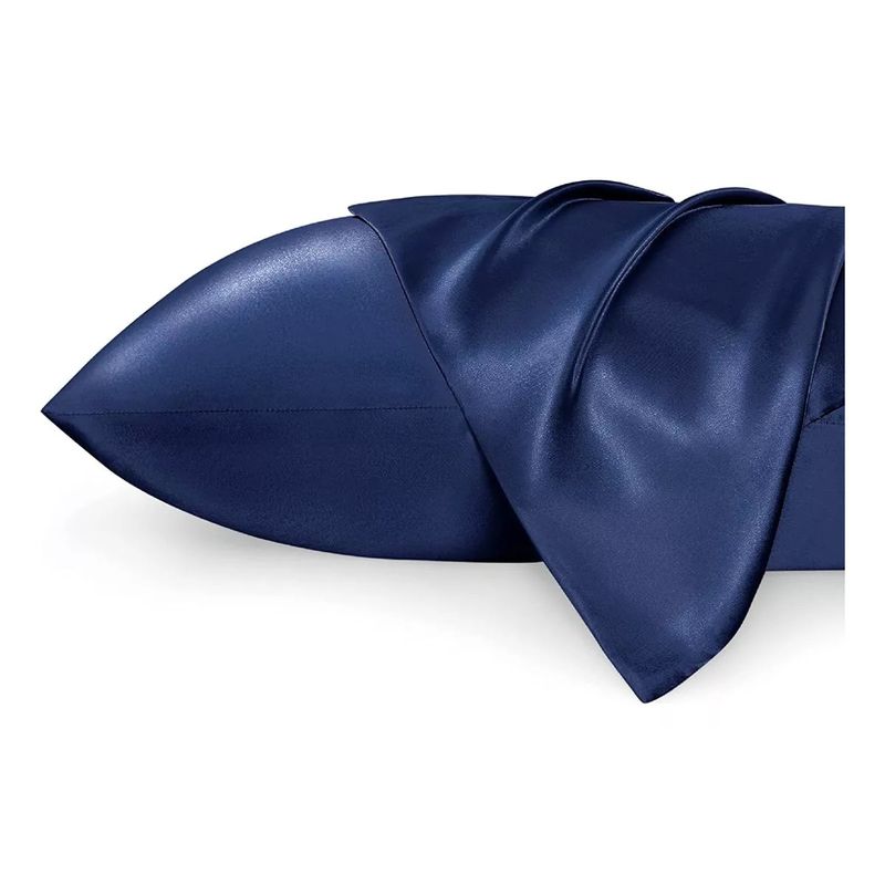 GENERICO - Set 2 Funda Almohada Satín Saten Tipo Seda 51x76cm