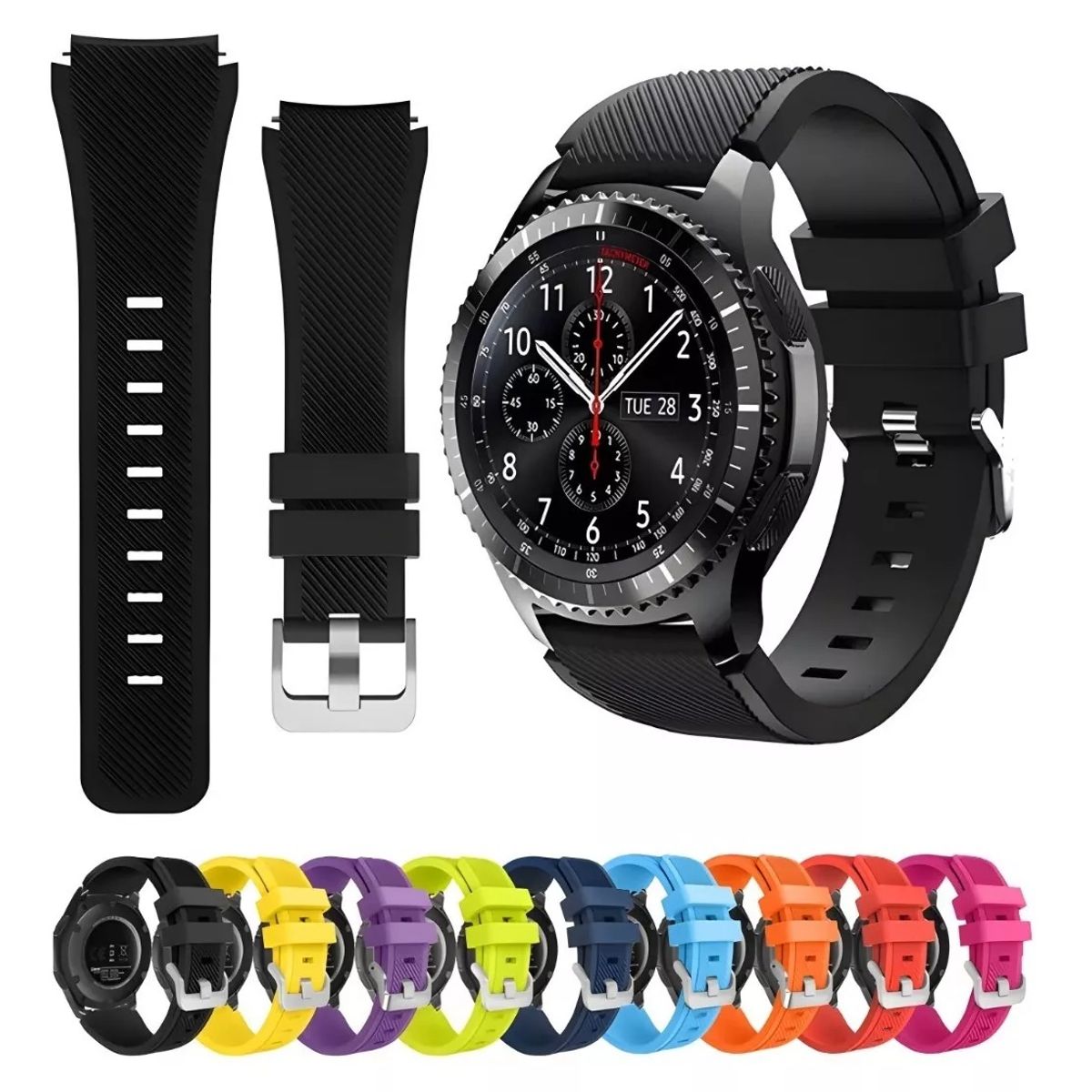 GENERICO - Correas Para Samsung Gear S3 Galaxy Watch 46mm  22mm