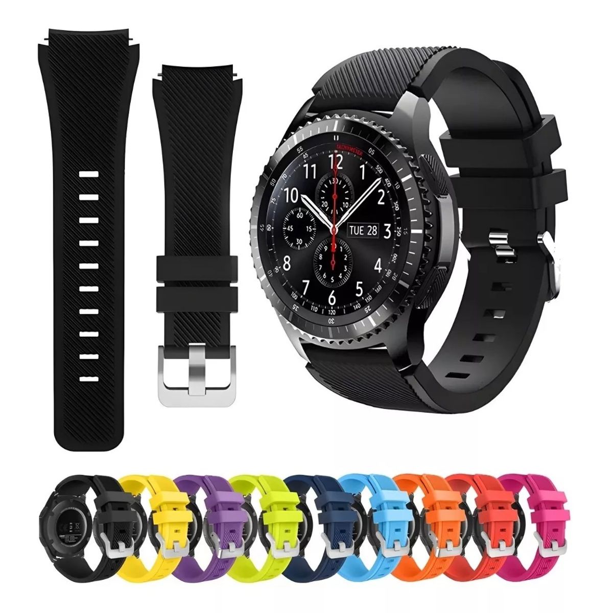 GENERICO - Correas Para Samsung Gear S3 Galaxy Watch 46mm  22mm