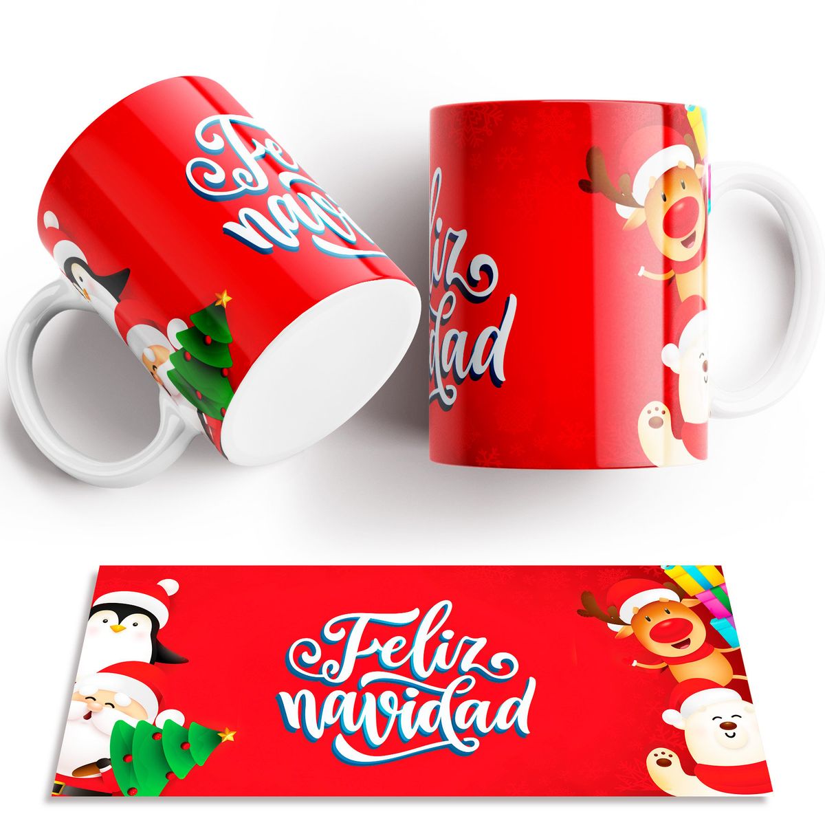 GENERICO - Tazón Navidad - Mug Viejo pascuero