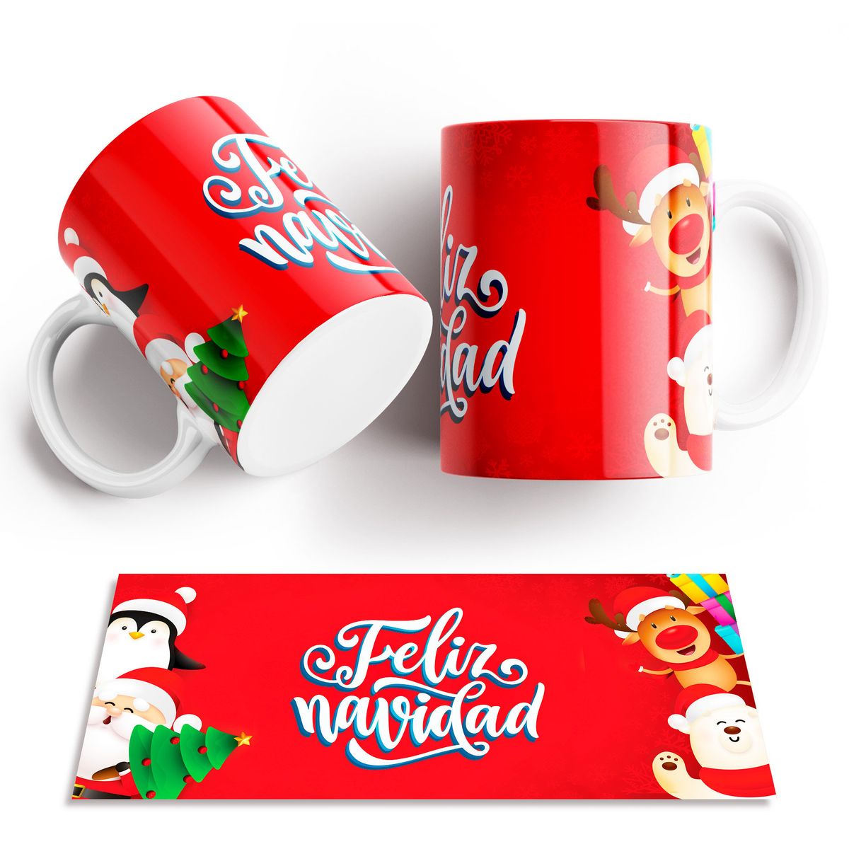 GENERICO - Tazón Navidad - Mug Viejo pascuero
