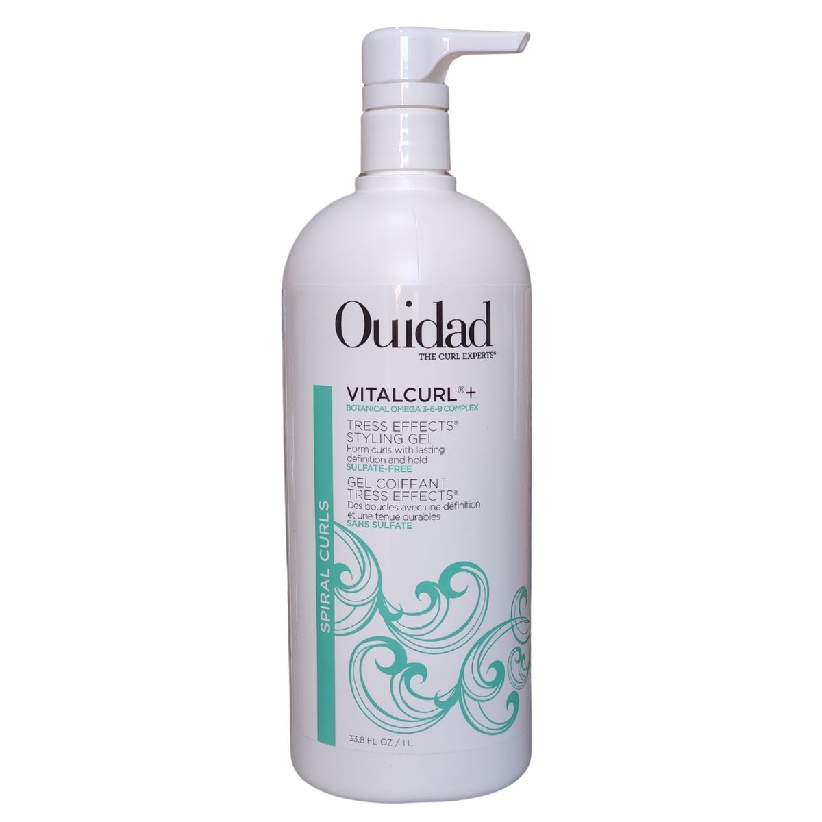 OUIDAD - Ouidad VitalCurl Plus Tress Effects Gel Formato Grande 1 Litro