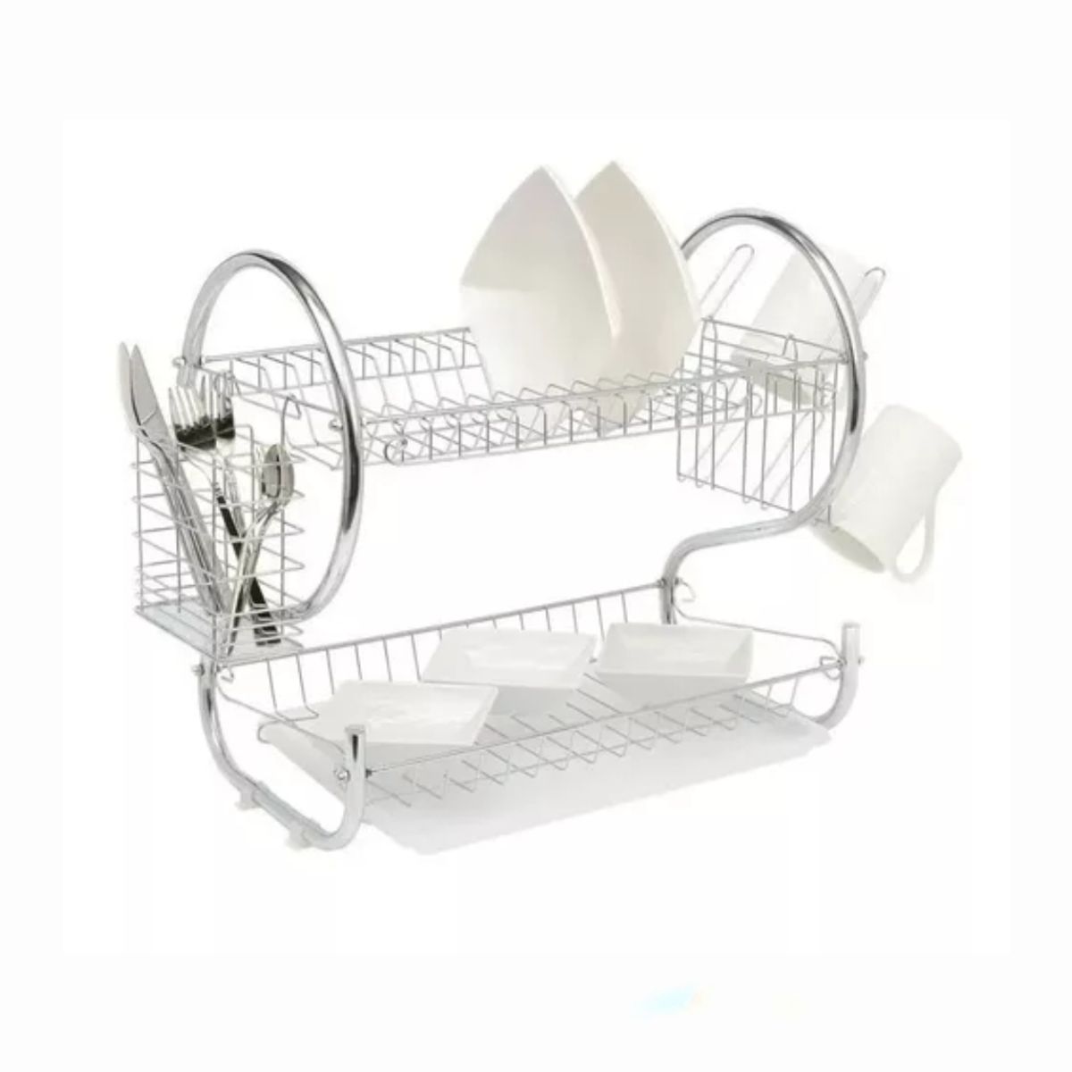 GENERICO - Secador Escurridor De Loza Vajilla Y Platos 35cm