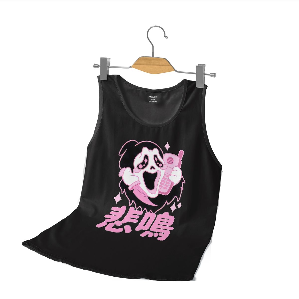 GENERICO - Polera Musculosa Scream Kawai
