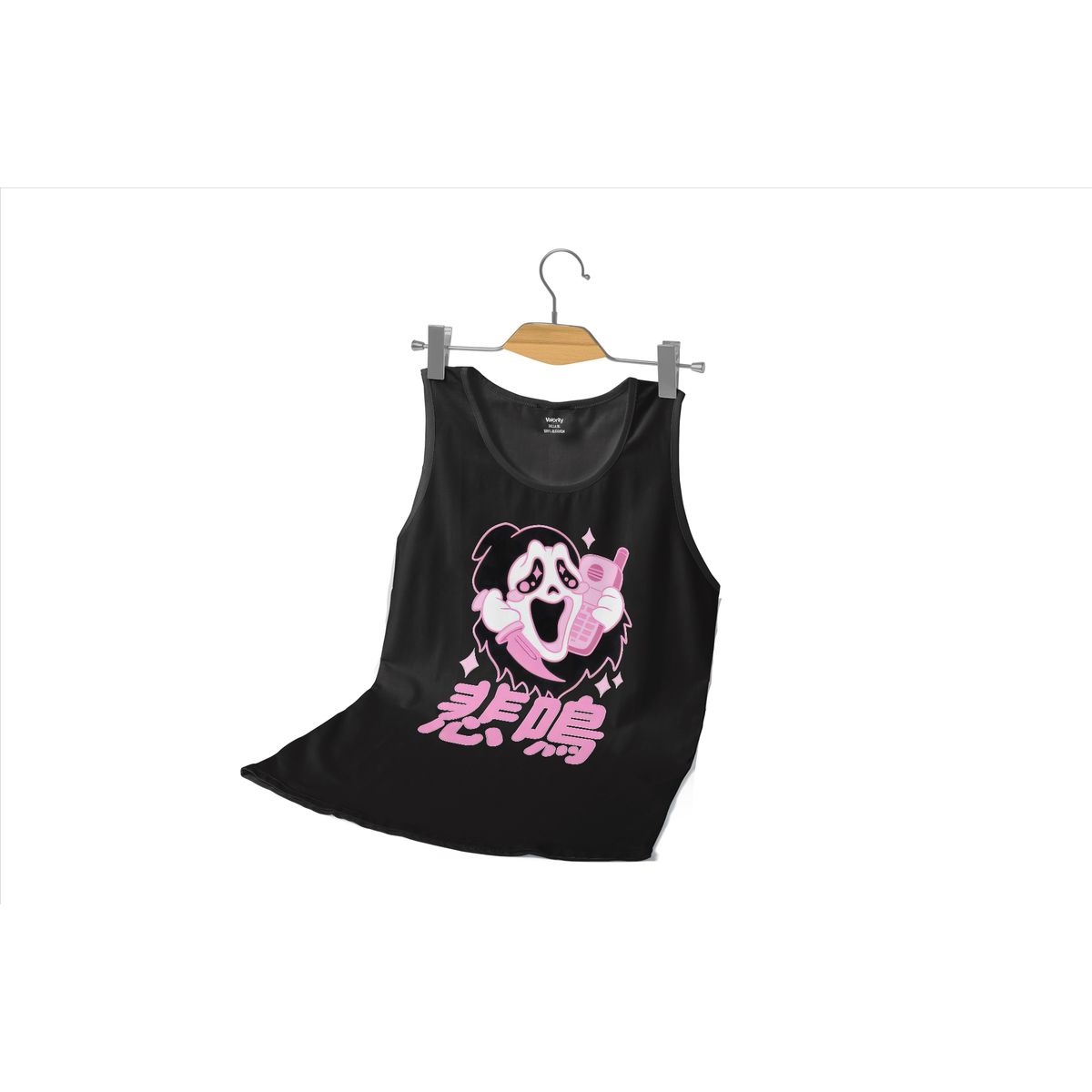 GENERICO - Polera Musculosa Scream Kawai
