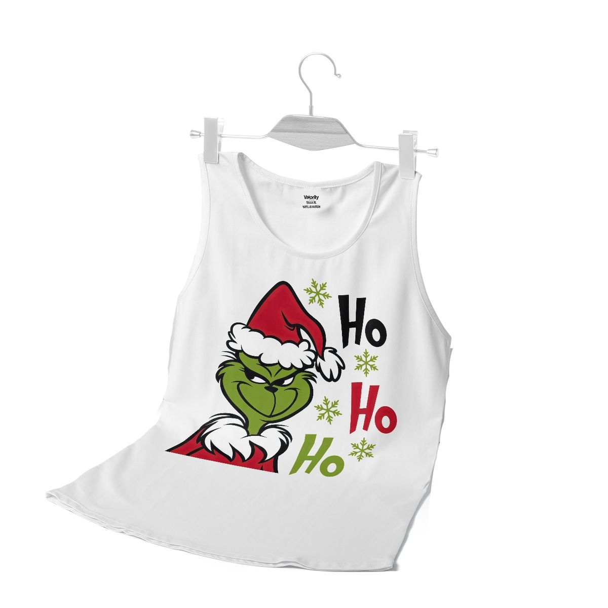 GENERICO - Polera Musculosa Grinch Ho Ho