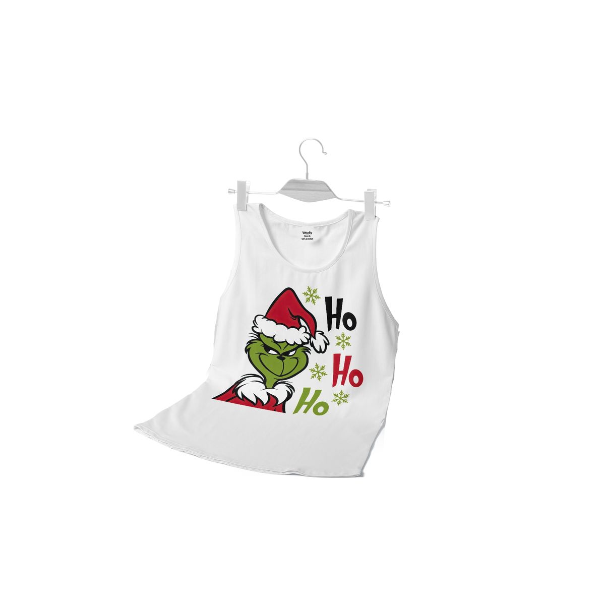 GENERICO - Polera Musculosa Grinch Ho Ho
