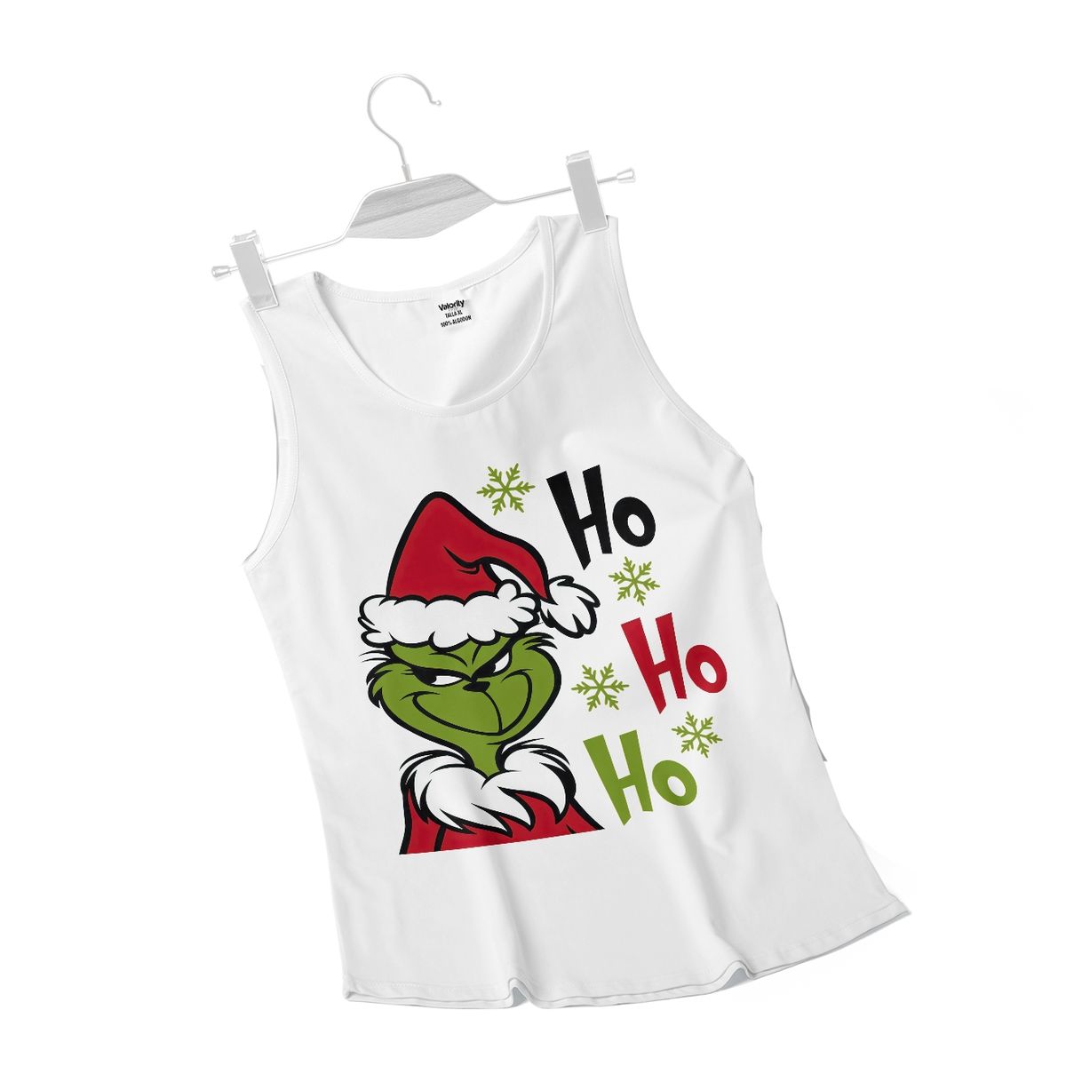 GENERICO - Polera Musculosa Grinch Ho Ho
