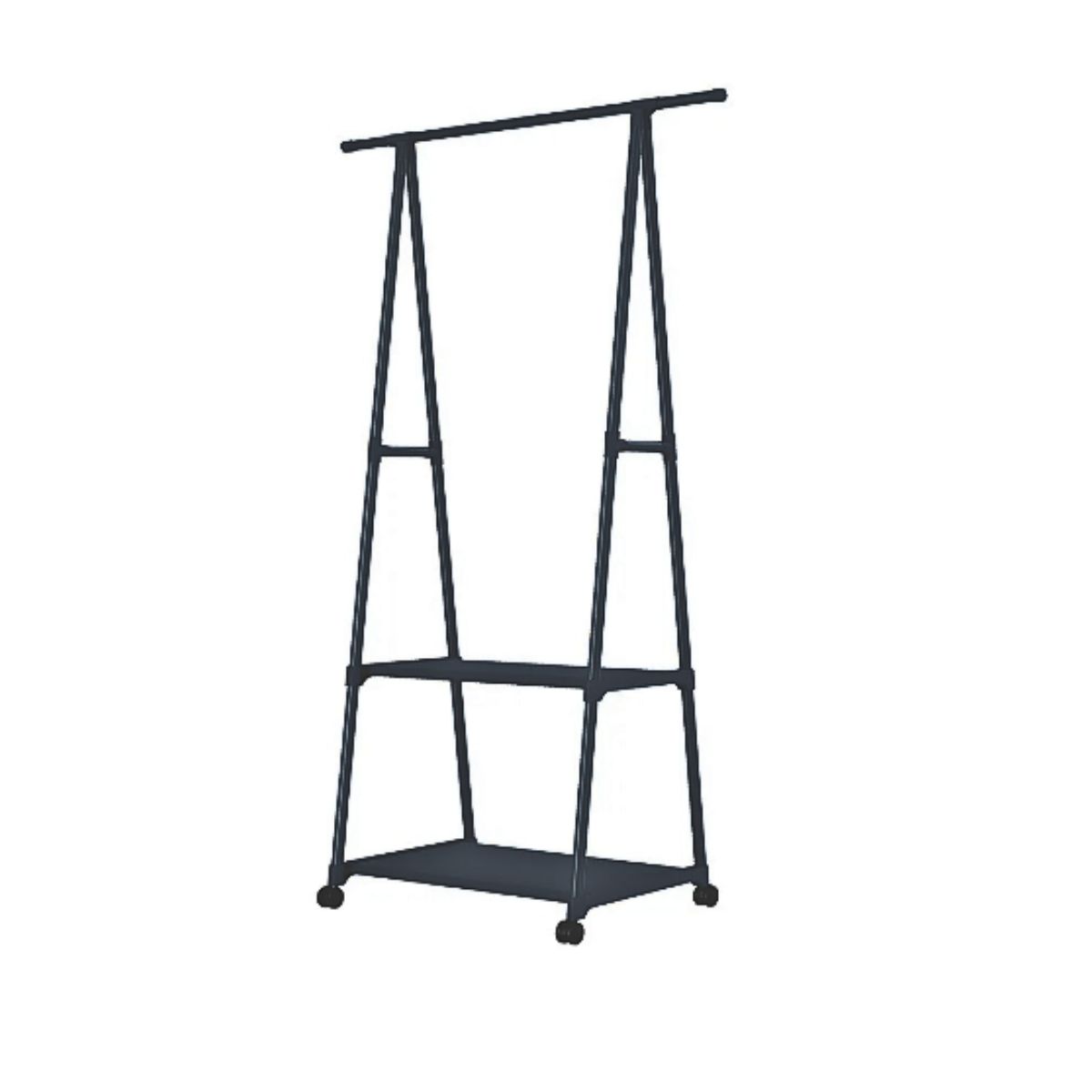 GENERICO - Perchero Multifuncional Organizador Ropa Zapatos Accesorios Negro