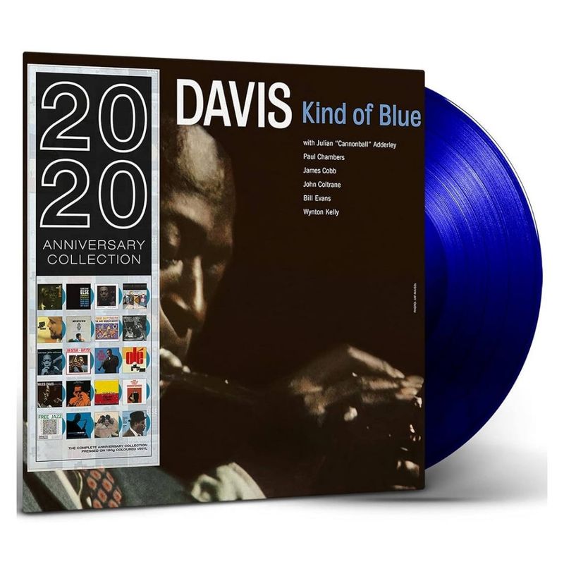HITWAY MUSIC - MILES DAVIS - KIND OF BLUE (BLUE VINYL) - VINILO HITWAY MUSIC