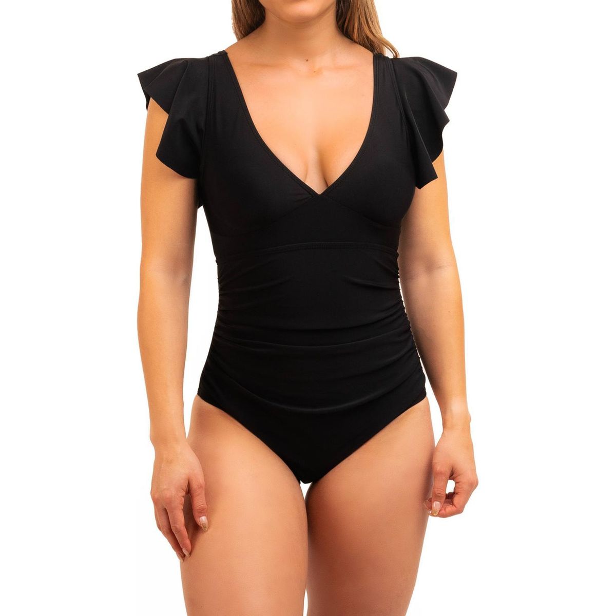 HIPSY - Traje De Baño Flare Azul