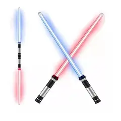 GENERICO - Juguetes Star Wars Espada Láser Retráctil Jedi Con Luz Rgb