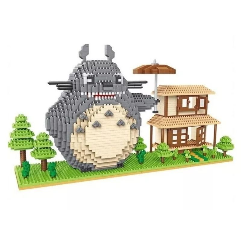 GENERICO - Set De Construcción Totoro Mini Block 3d 2107 Piezas En Caja