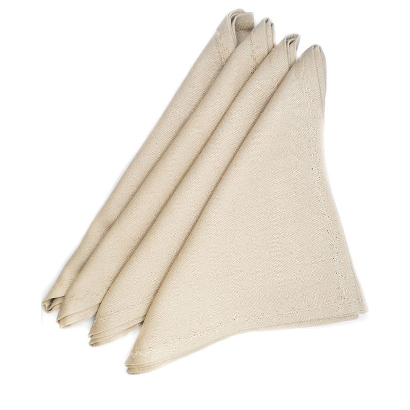 JARDIN DEL ESTE - Servilletas Lino Beige