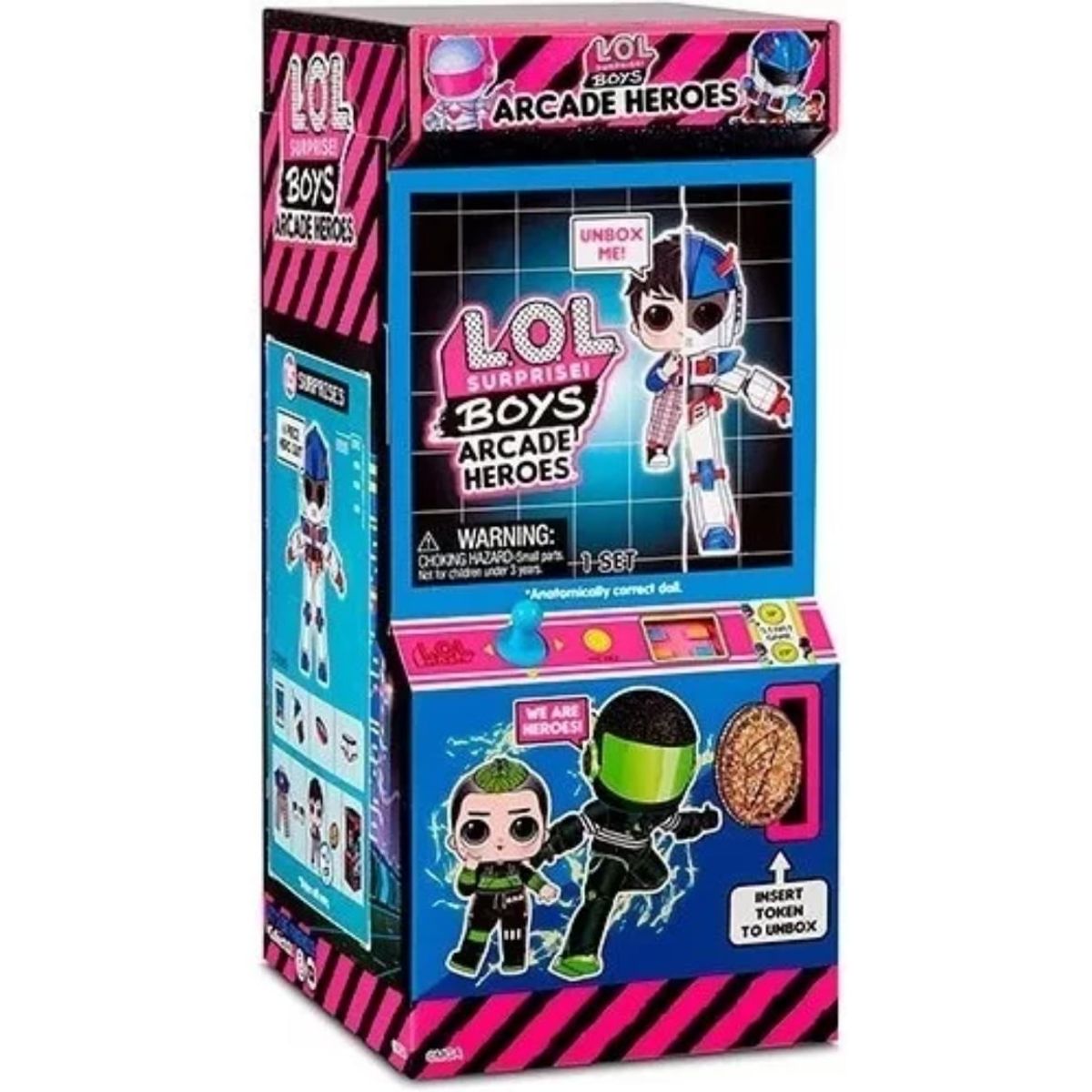 LOL SURPRISE - Muñecos LOL Surprise Arcade Boys 15 Sorpresas