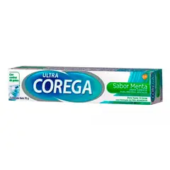 COREGA - Adhesivo Prótesis Dental Ultra 70g Crema Sabor Menta