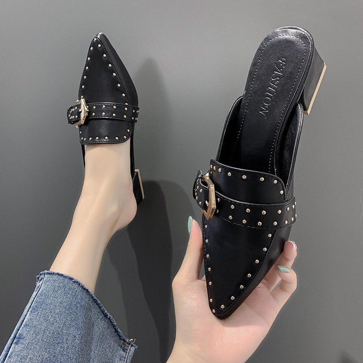 TIOZONEY - Sandalias Mujer de PU
