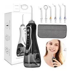 EVERSO - Irrigador Bucal Waterpiks Limpiador Dental Recargable Portatil Higiene