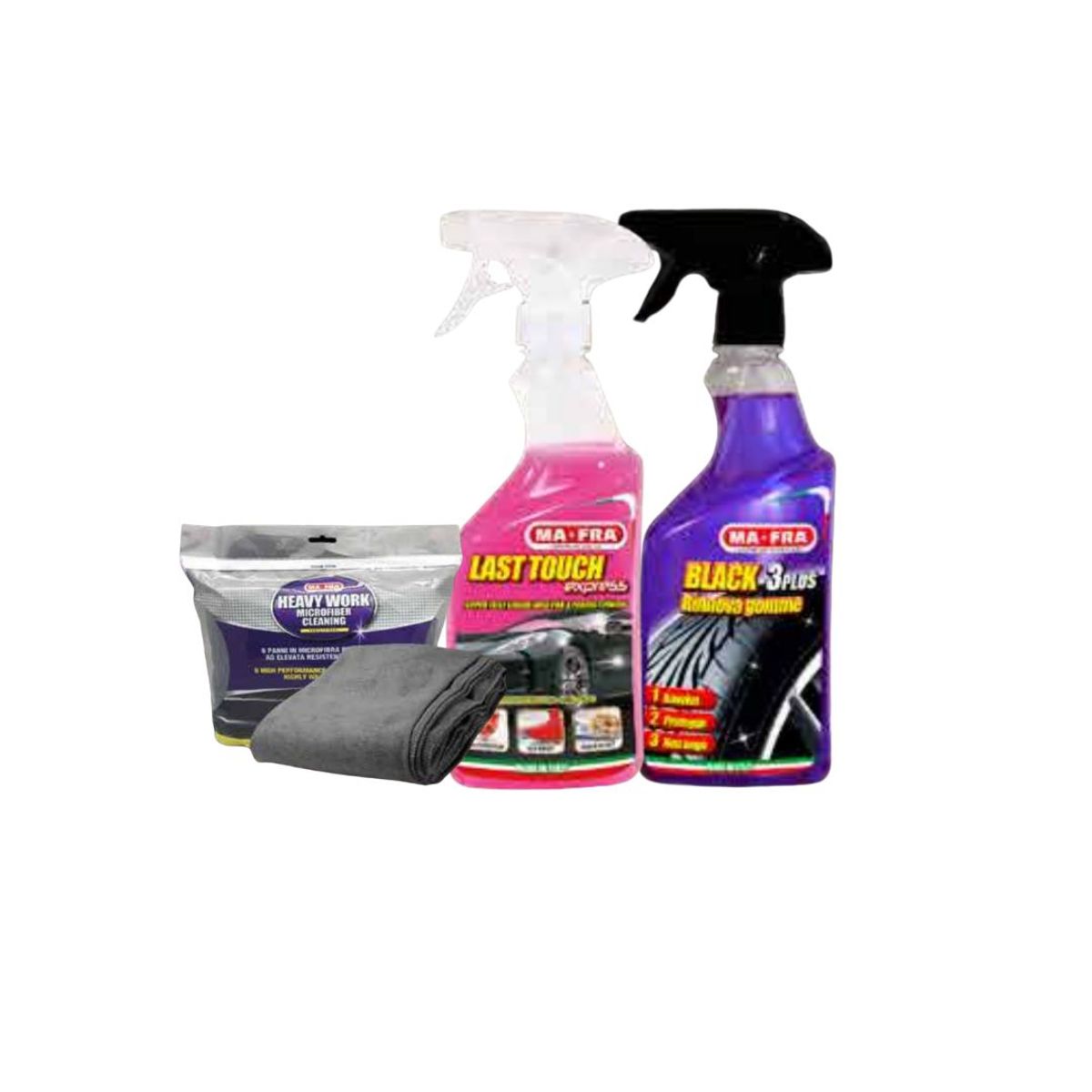 MAFRA - Kit Limpieza Autos - Neumáticos y Carrocería