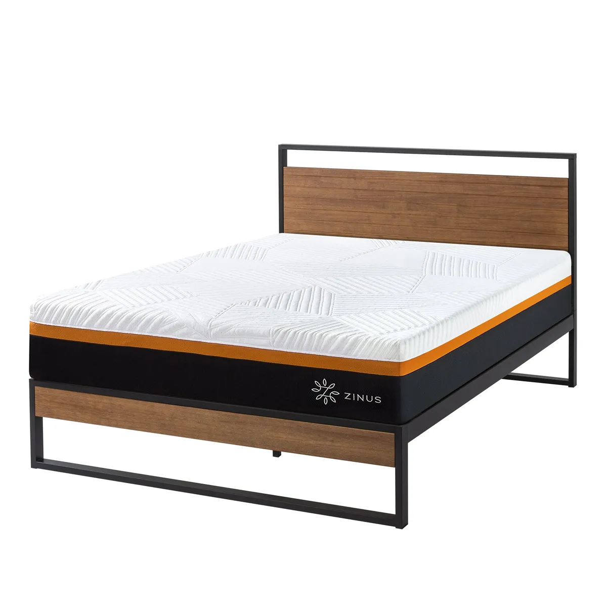 ZINUS - Cama Suzanne Zinus King Resortes Pocket