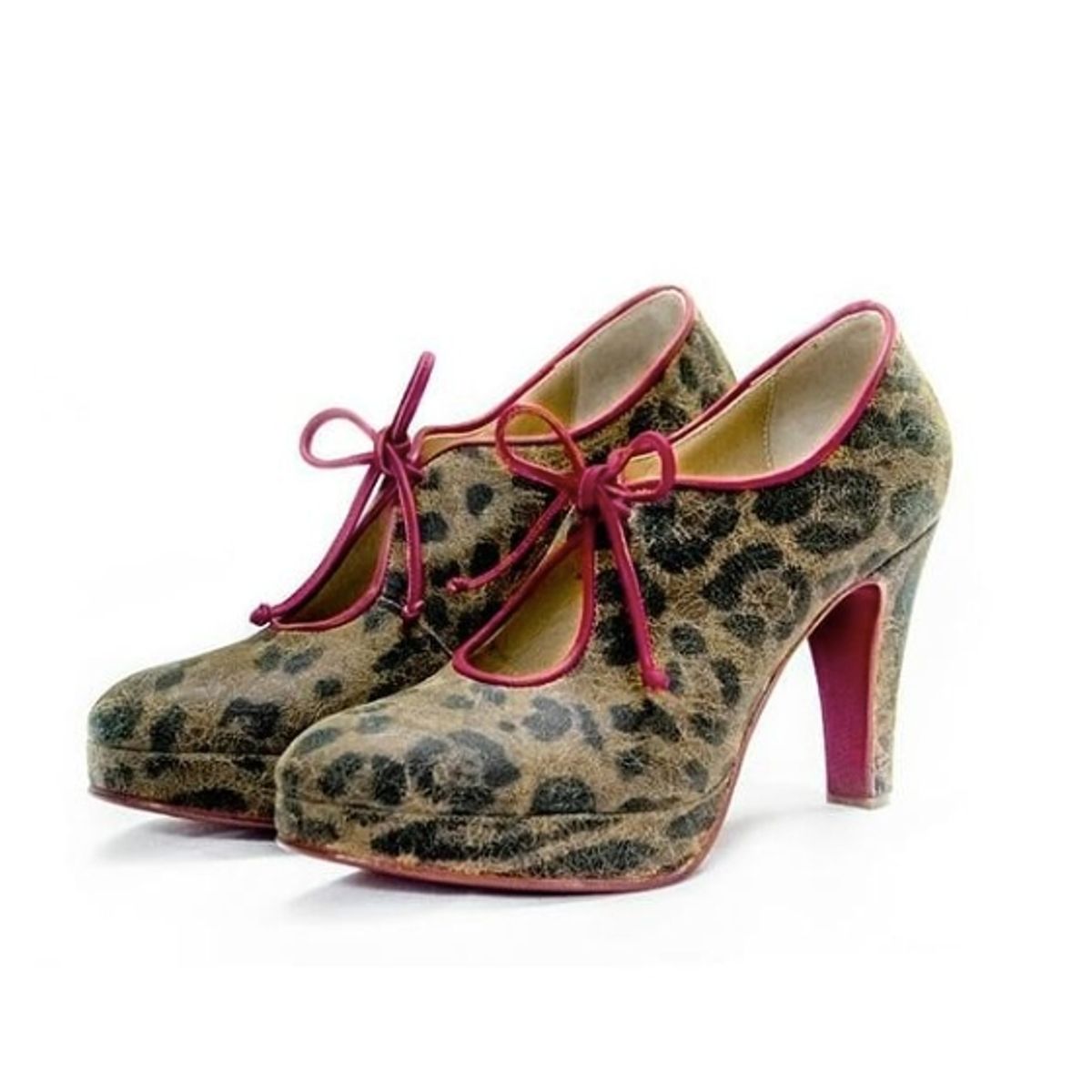 FRANCESKA FERRARO - Zapato Mujer Botineta Dianora Print cuero argentino