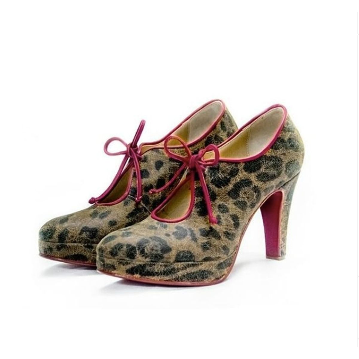 FRANCESKA FERRARO - Zapato Mujer Botineta Dianora Print cuero argentino