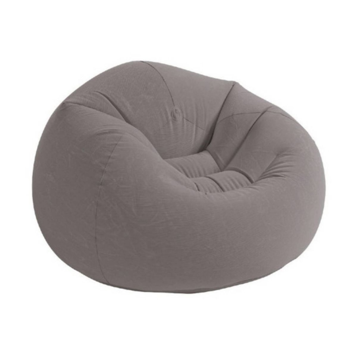 GENERICO - Sillón Inflable Puff Tumbona Reposa Gris
