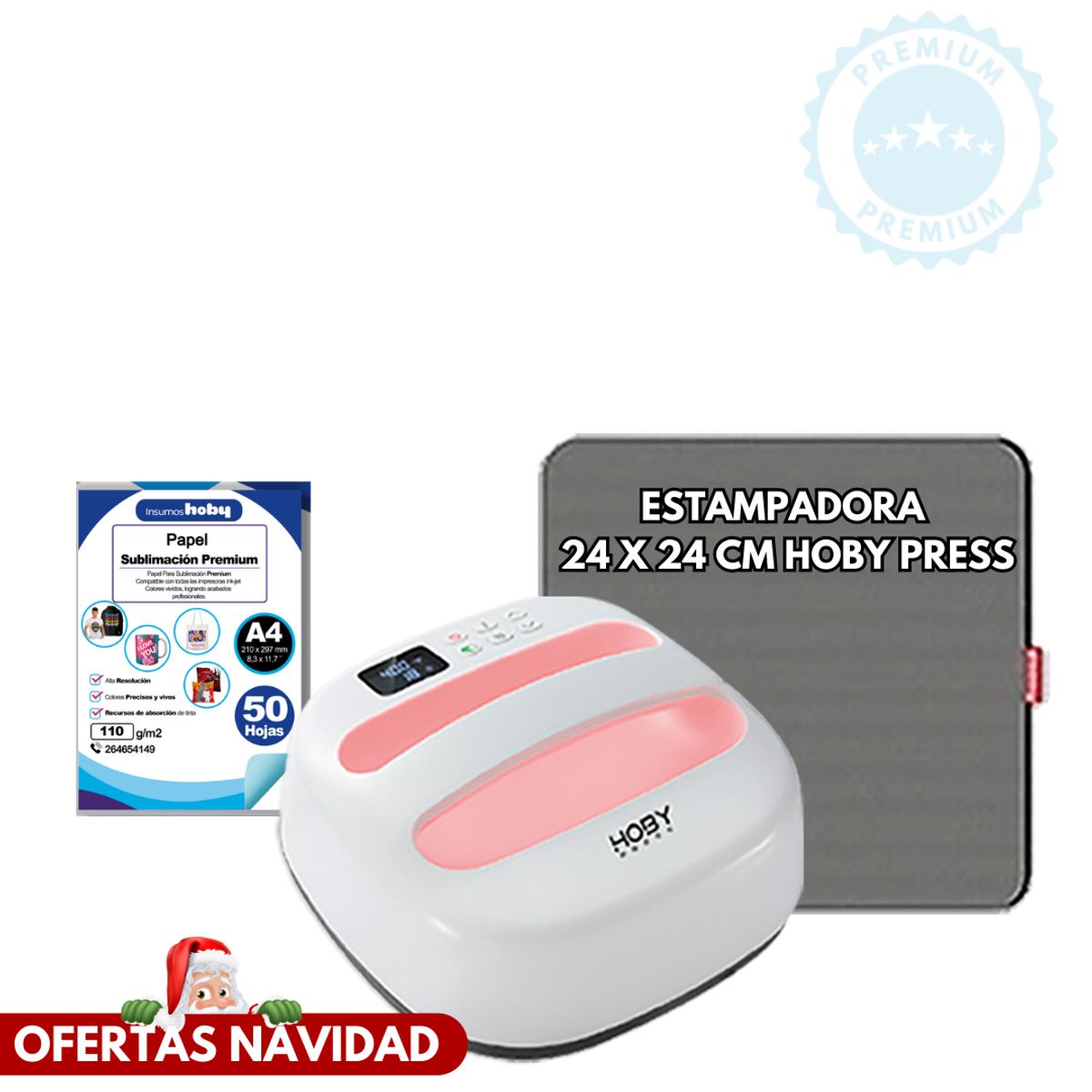 GENERICO - Estampadora 24x24cm insumo K105