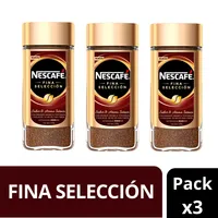 Café Nescafé® Fina Selección Frasco 100g X3