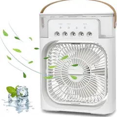 GENERICO - Humidificador de Aire Acondicionado 2 en 1 con luces LED