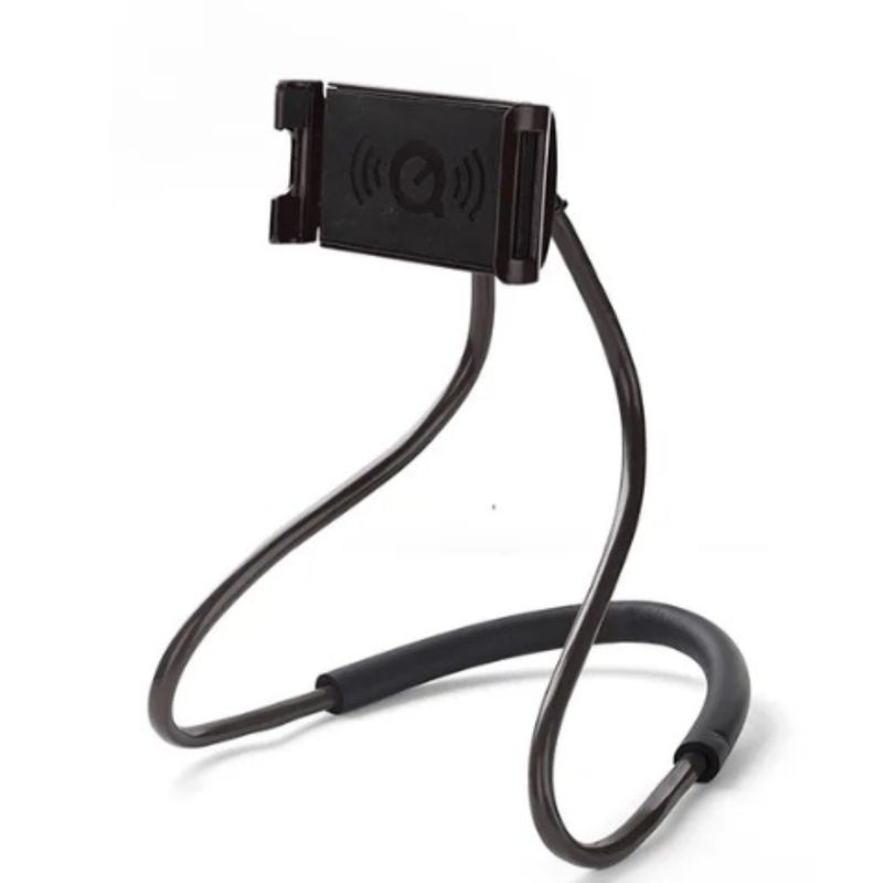 GENERICO - Soporte De Cuello Telefono Movil Negro