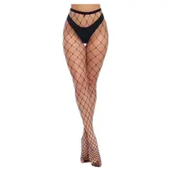 LOOK SHOP - Panty Medias Mallas Strech Nylon Red Grande 1203