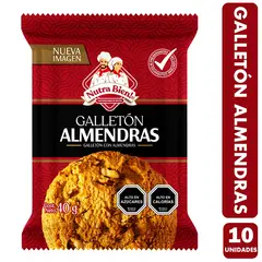 NUTRA BIEN - Pack De Galletón Almendras (pack De 10 Unidades)