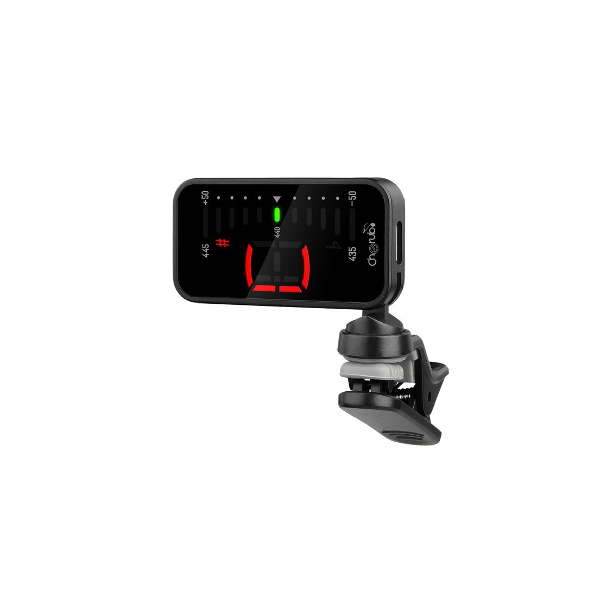 CHERUB - Afinador Cromático Clip-on Cherub Wst-551C