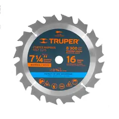 GENERICO - SIERRA CIRCULAR 7 1/4 X 16 D TRUPER