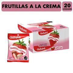 AMBROSOLI - Gomitas Frutillas A La Crema display Con 20un