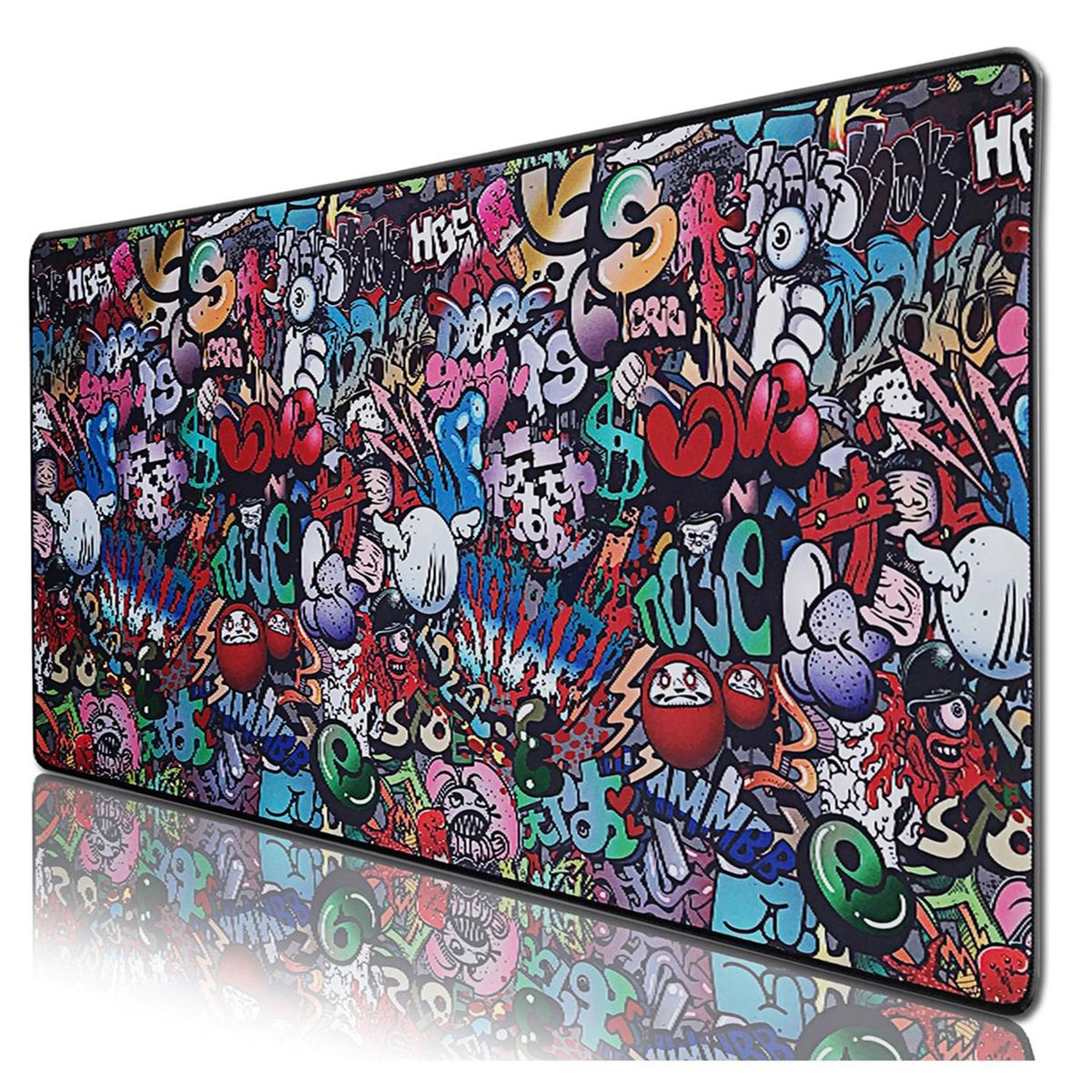 DBLUE - Mouse Pad Gamer Graffiti 80x30cms - SC