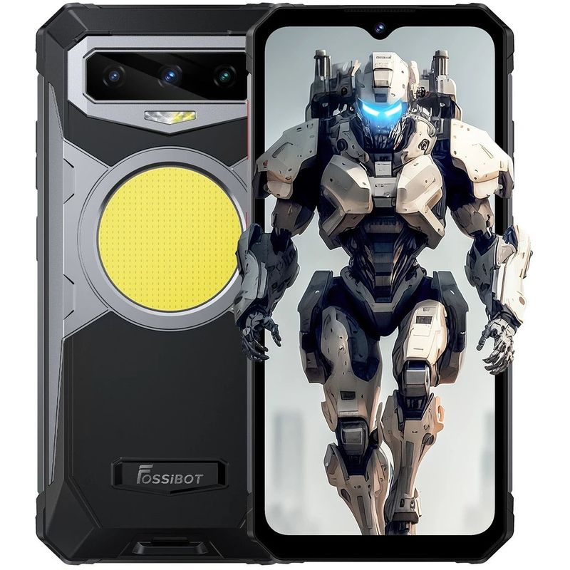 BLACKVIEW - FOSSIBOT F102 - Resistente Golpes Agua, Linterna 495 Lúmenes