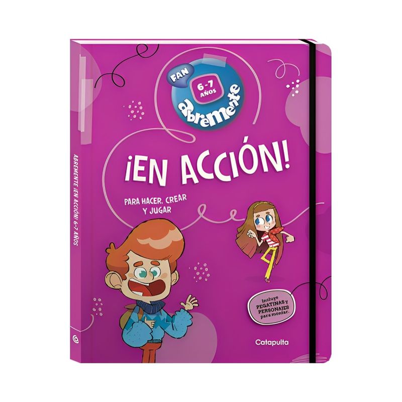 TOP10BOOKS - LIBRO ABREMENTE EN ACCIÓN 6-7 AÑOS / CATAPULTA EDITORES /